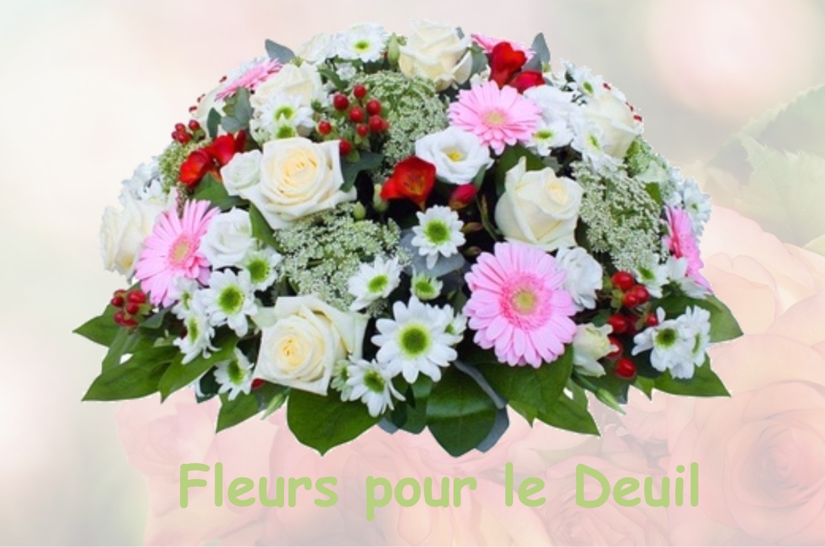 fleurs deuil SAINT-FRANC